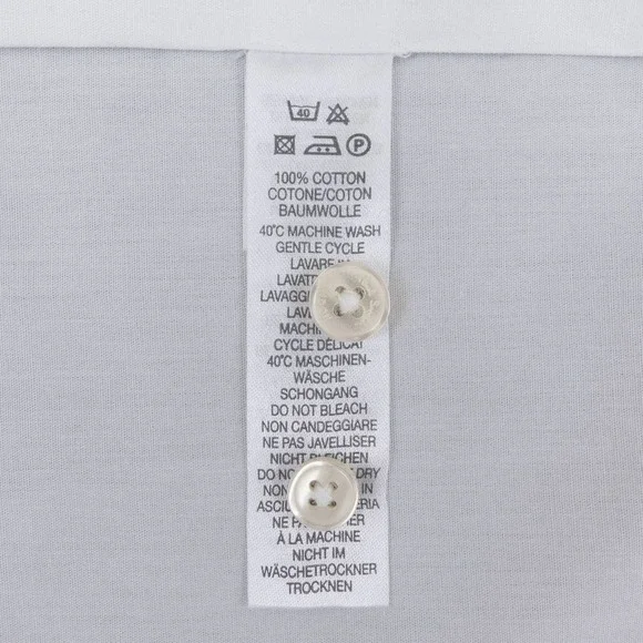 Paul Smith Tailored-Fit Signature Stripe Cuff Shirt Men's 16 White